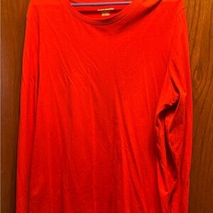 Amazon Essentials Like new  red long sleeve t shirt size 2xl